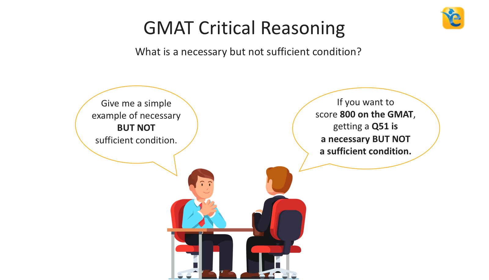 GMAT Critical Reasoning Necessary vs Sufficient Conditions