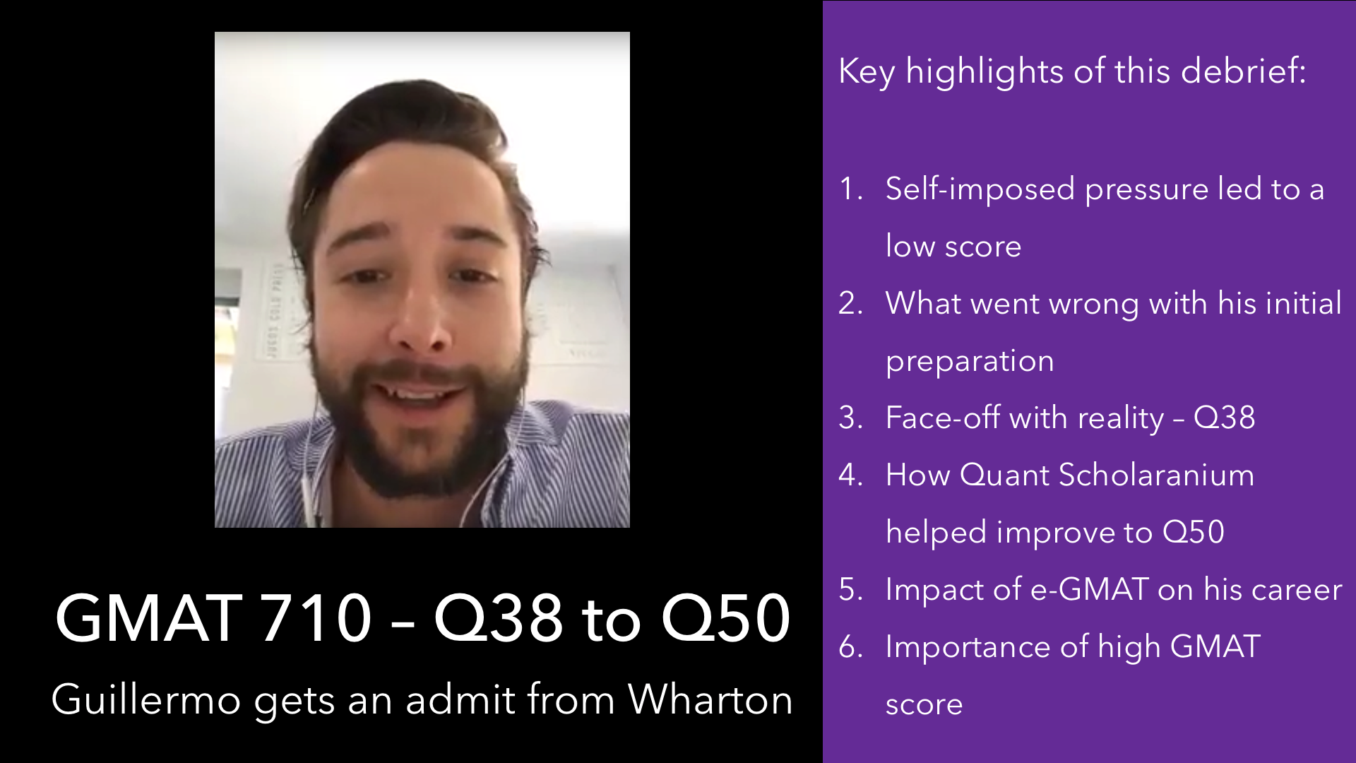 GMAT 710 Wharton Admit – First Time Test Taker’s Story