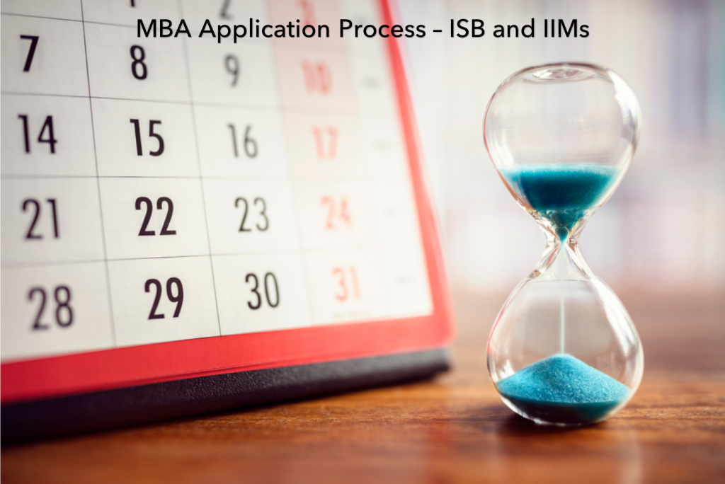 mba application process of indian business schools IIMs and ISB