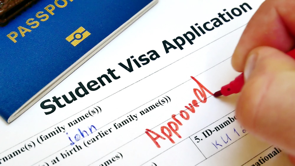 f1 visa application