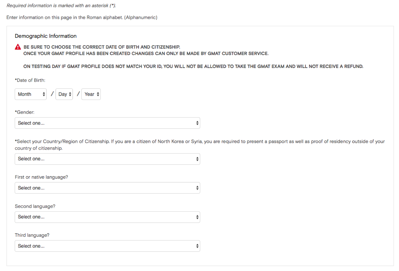 GMAT registration process in 7 steps