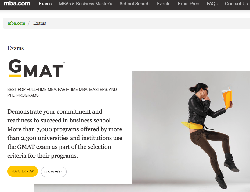 How to register for the GMAT in 7 steps (Explained with pictures