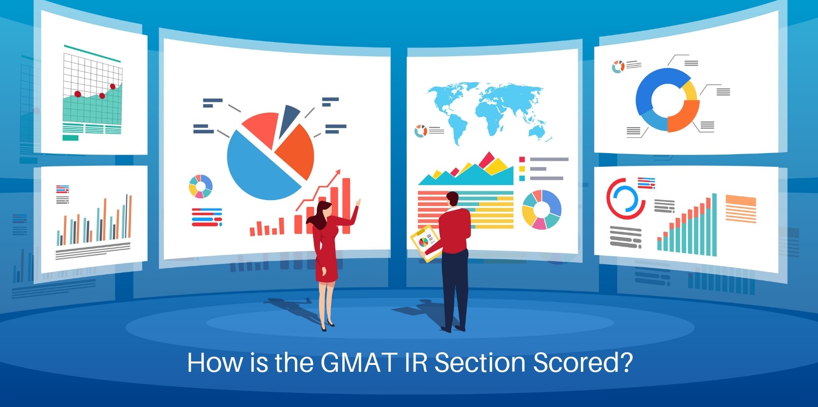 How is the GMAT IR Section Scored?