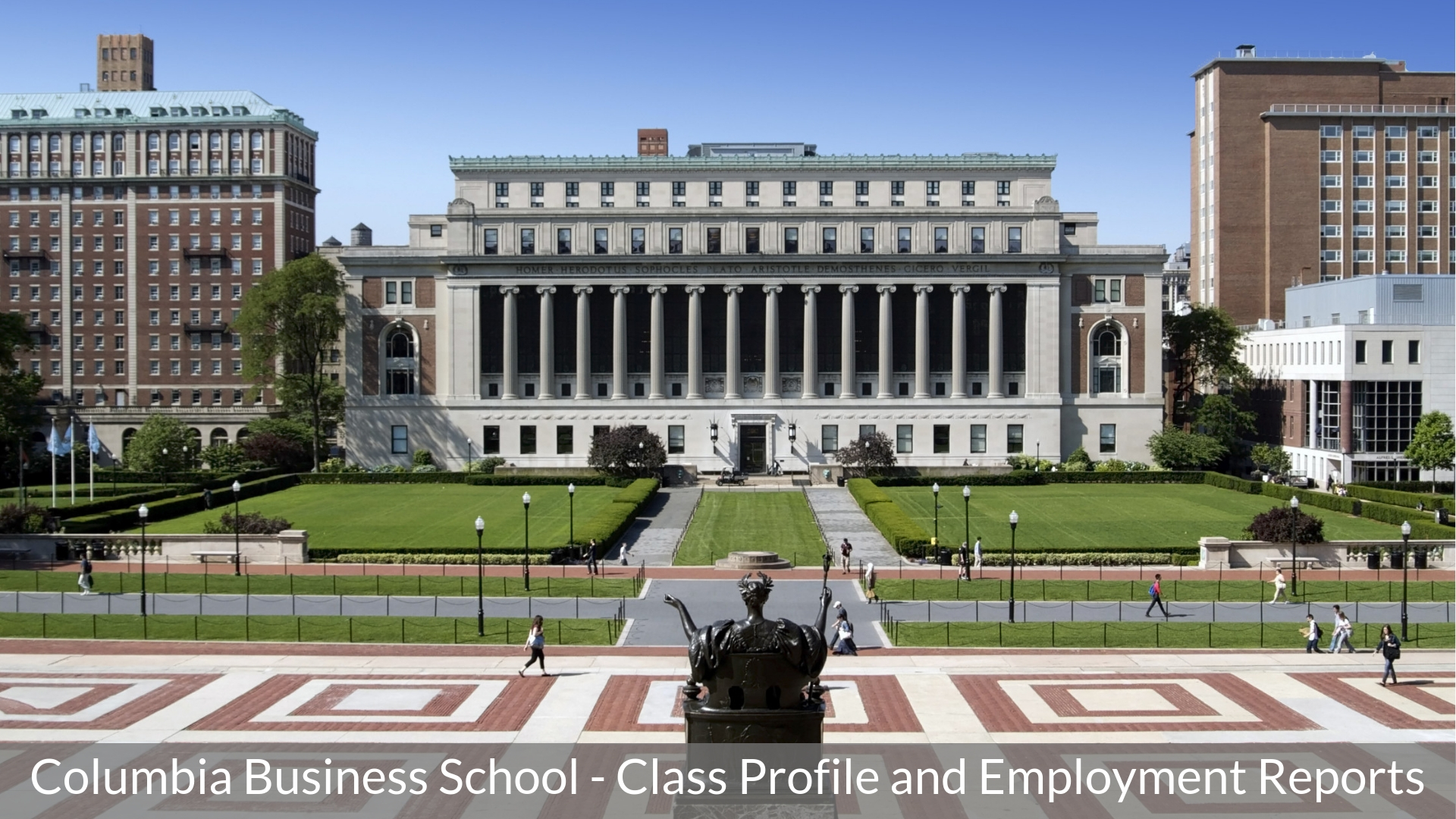 Columbia Business School - Columbia MBA Program - Class Profile ...