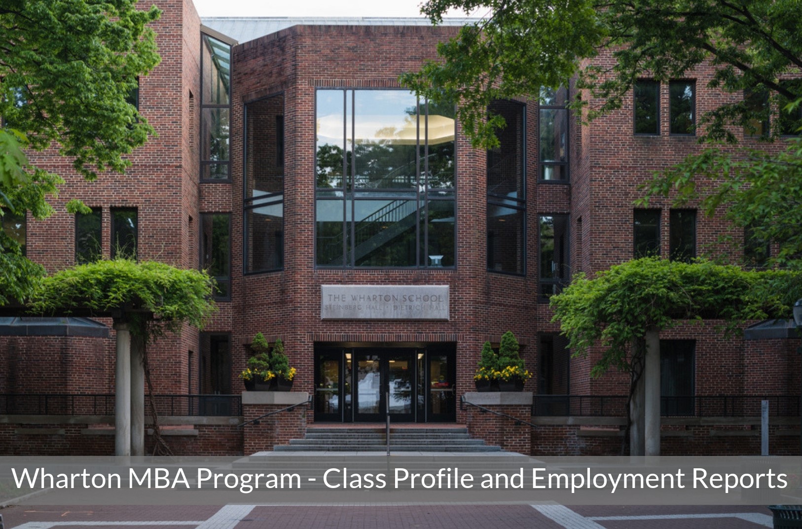 Wharton MBA program – Class of 2024 Profile, Employment Reports 2022, and Notable Alumni