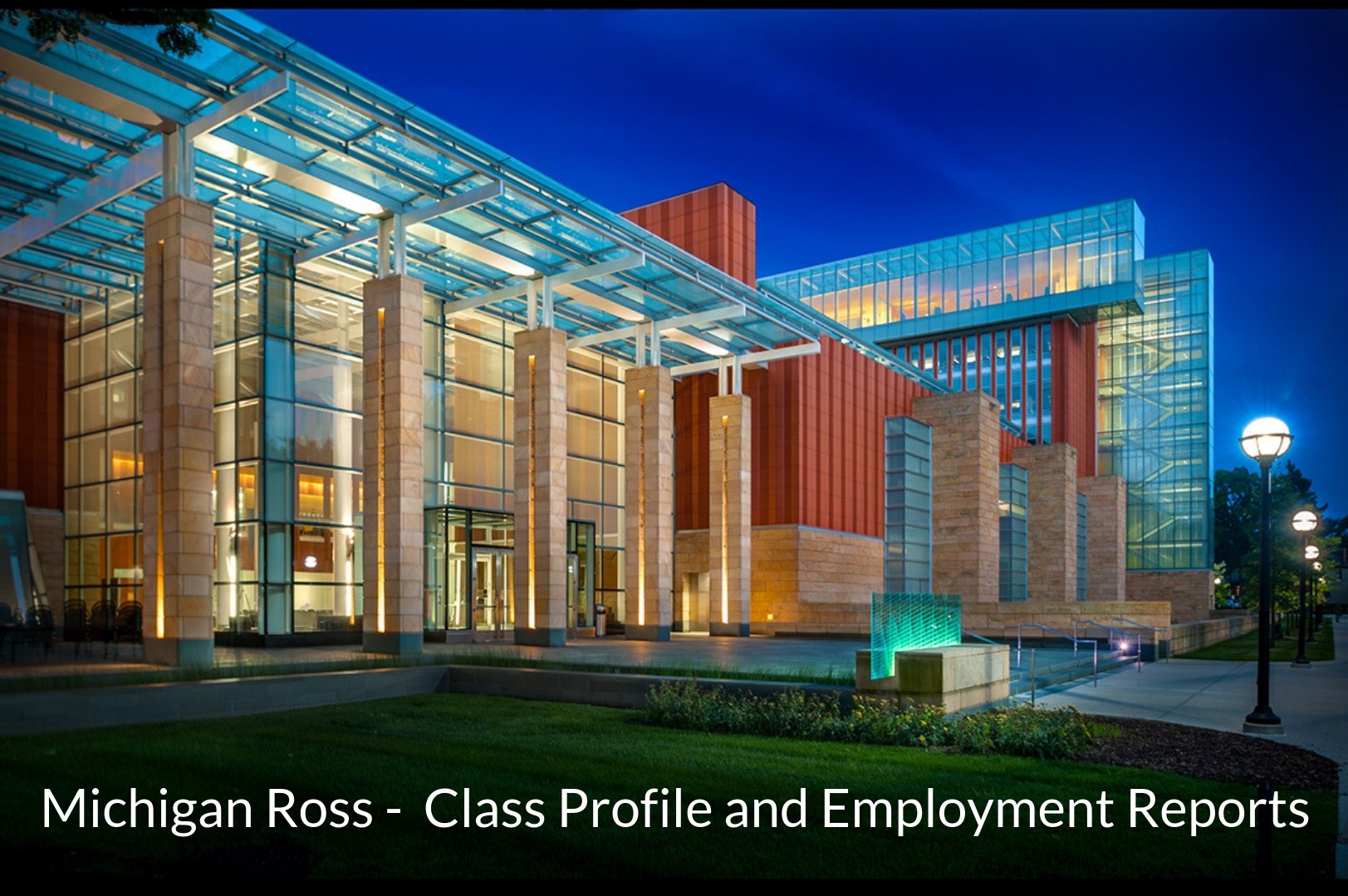 Michigan Ross School Of Business - Class Profile | Career And ...