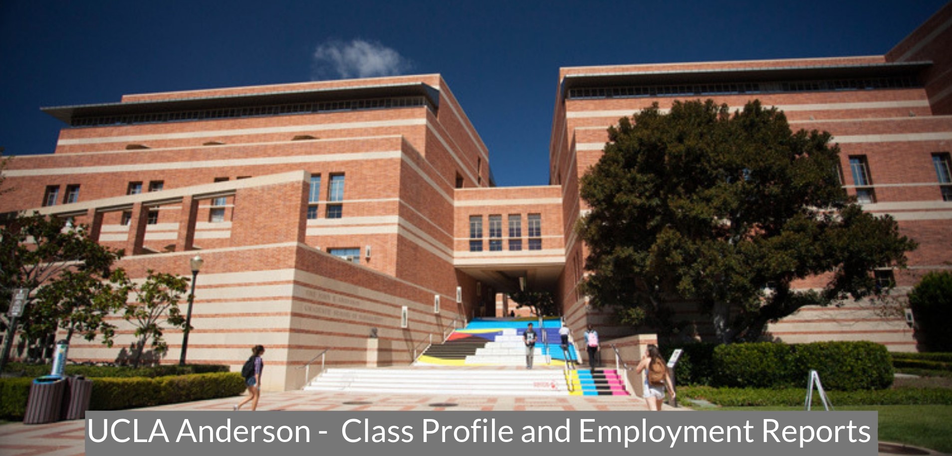 UCLA Anderson School Of Management - UCLA Anderson MBA Program Class ...