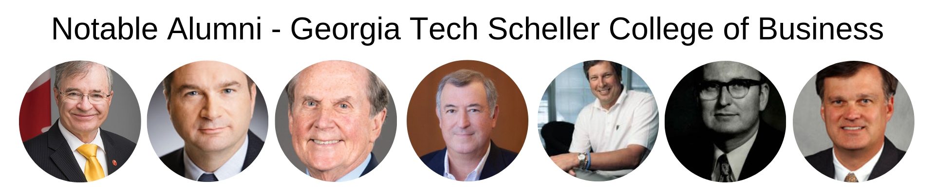 Georgia Tech MBA - Scheller College of Business - Notable Alumni