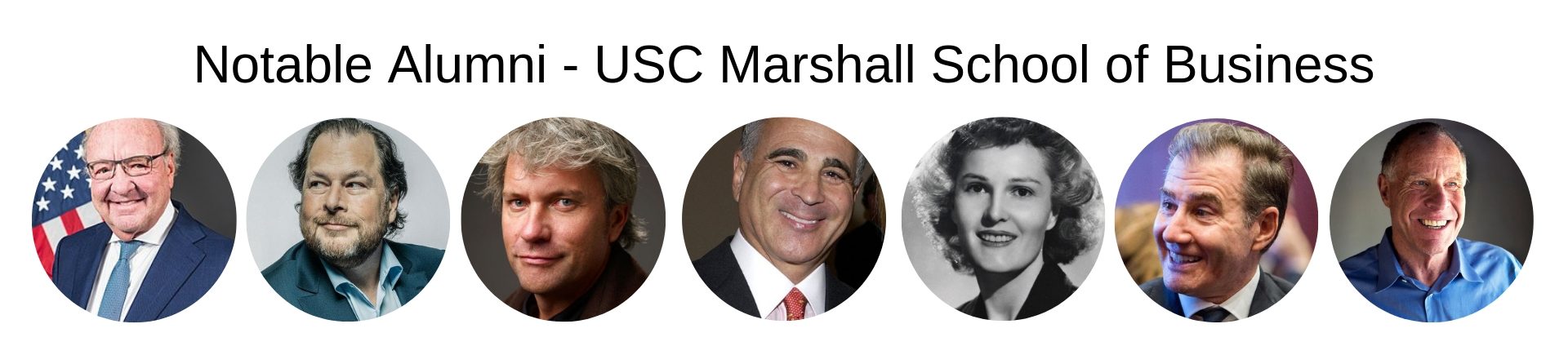 USC Marshall School of Business - USC MBA Program - Notable Alumni