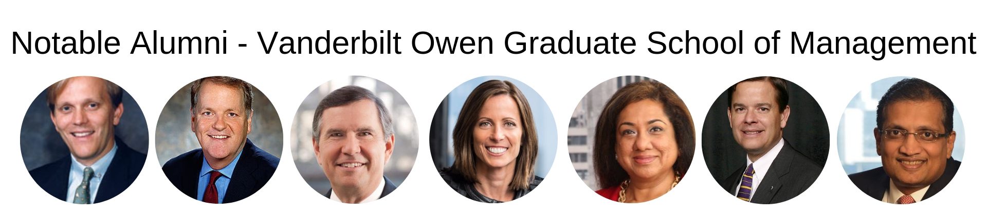 Vanderbilt MBA Program - Vanderbilt Owen Graduate School of Management - Notable Alumni