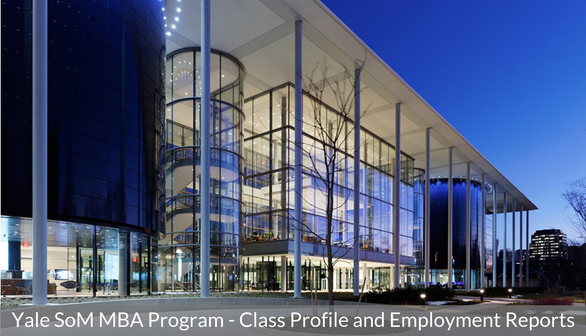 Yale School of Management – MBA Program Guide 2024- Class Profile, Fees, the Employment report