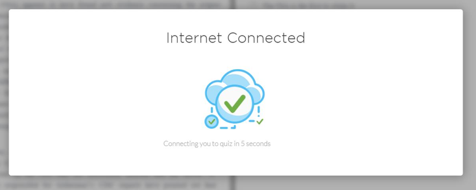 Internet connected