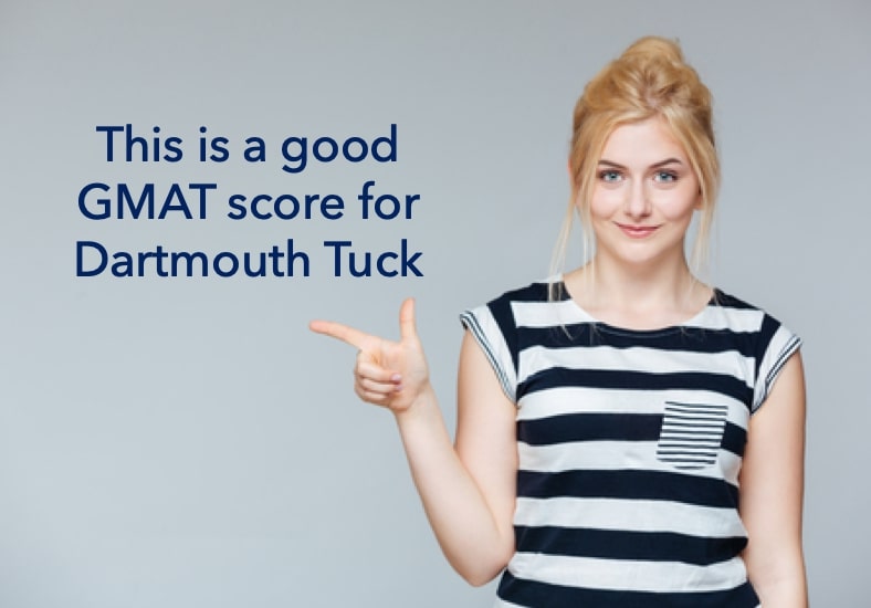 Good GMAT score for Dartmouth Tuck