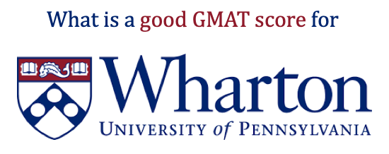 what is a good GMAT score for Wharton