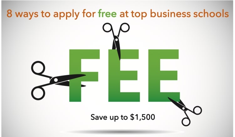 MBA application fees of top business schools – How to apply for free – Application fee waivers