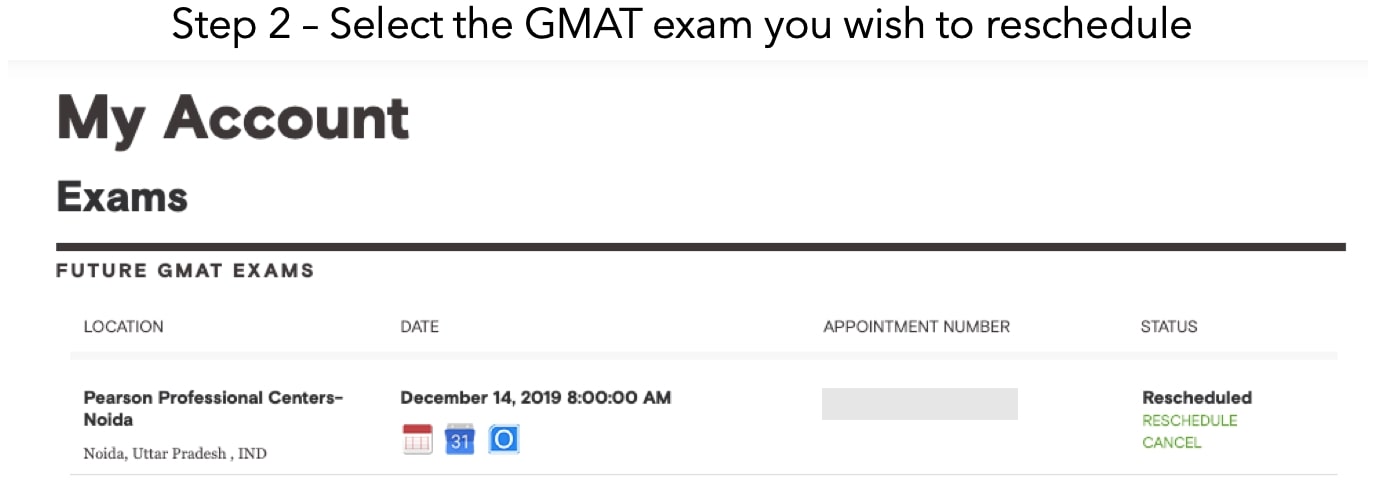 Cancel GMAT Step 2