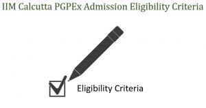 Eligibility criteria for IIMC PGPEx