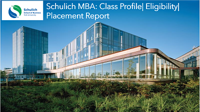 Schulich MBA Program – Class Profile, Employment Report | Schulich MBA in India