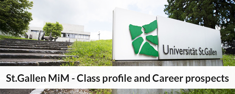 St. Gallen MiM Class Profile, Curriculum and Employment Report