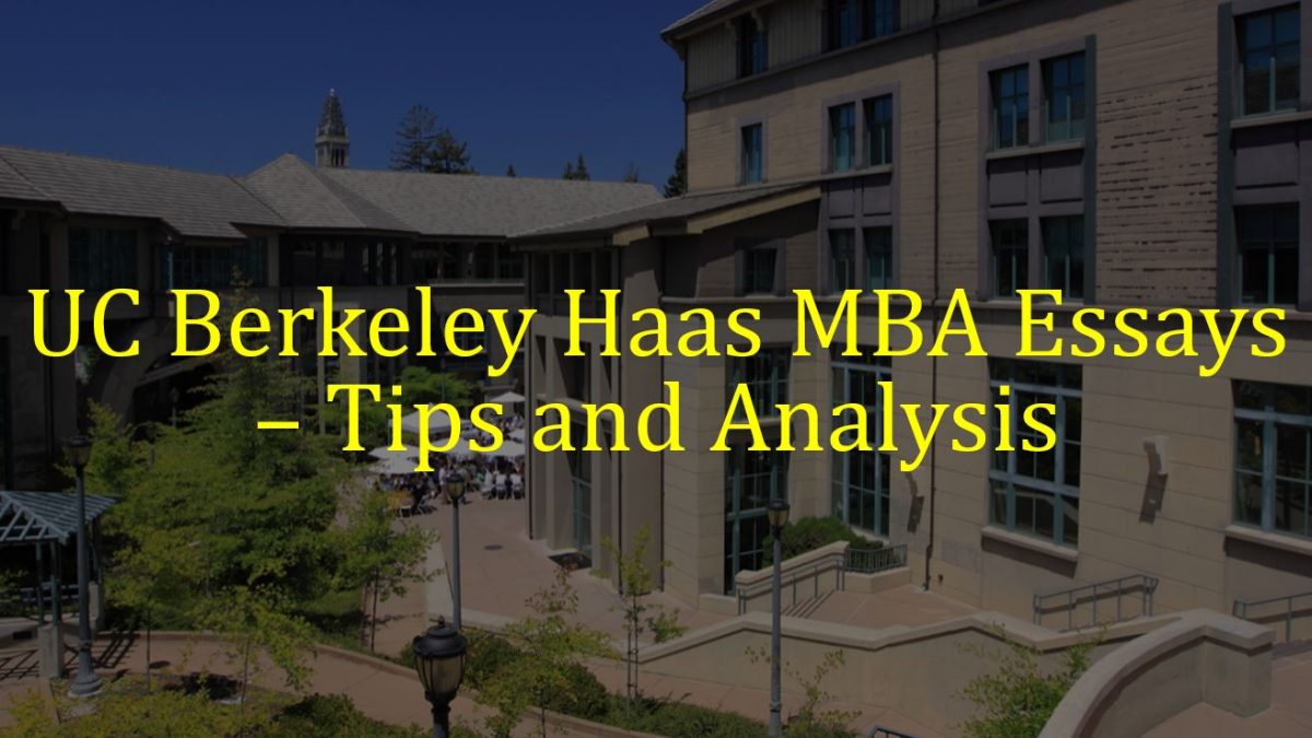 haas mba essays