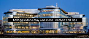 kellogg mba essay questions