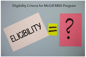 McGill MBA eligibility - Desautels MBA