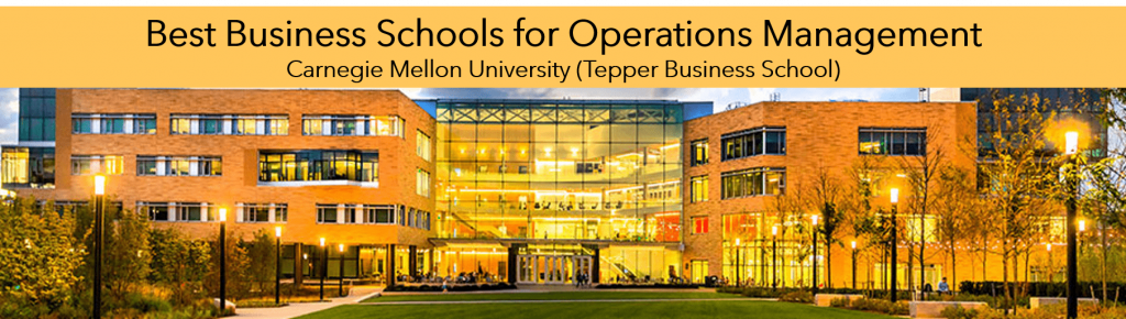 10 Best Business Schools In Operations 2023