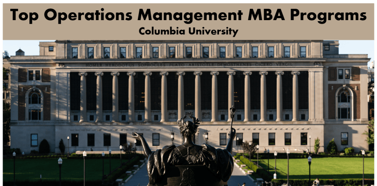 10 Best Business Schools in Operations 2023