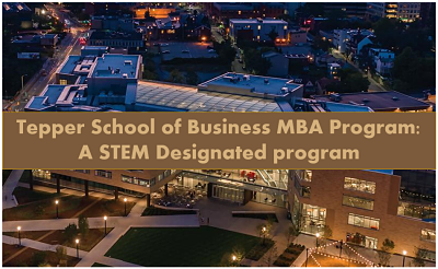 The Tepper MBA is now a STEM Designated Program