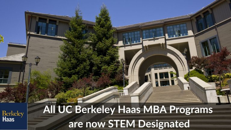 All UC Berkeley Haas MBA Programs Are Now STEM-Designated