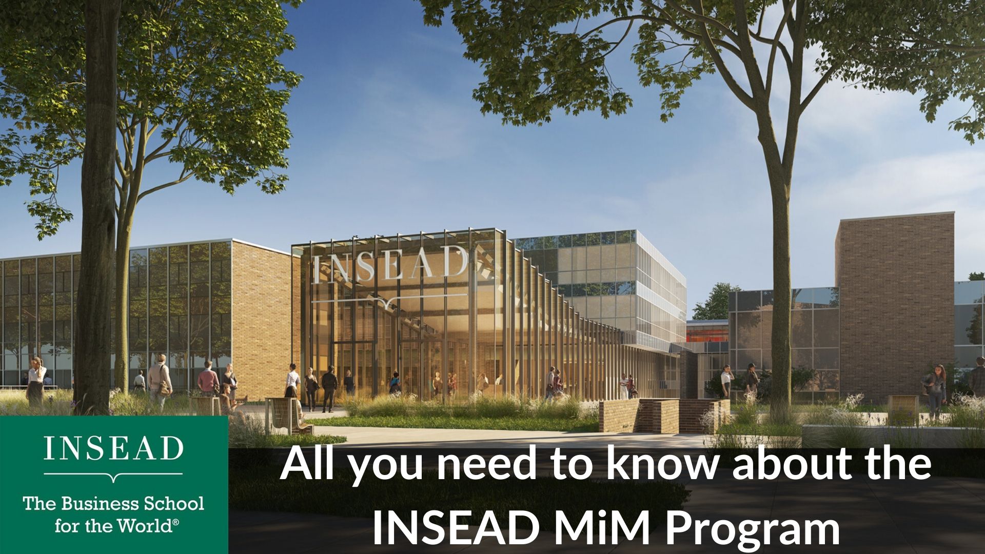 INSEAD MiM Program – All you need to know