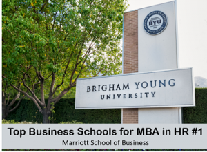 MBA in hr Marriott school of business