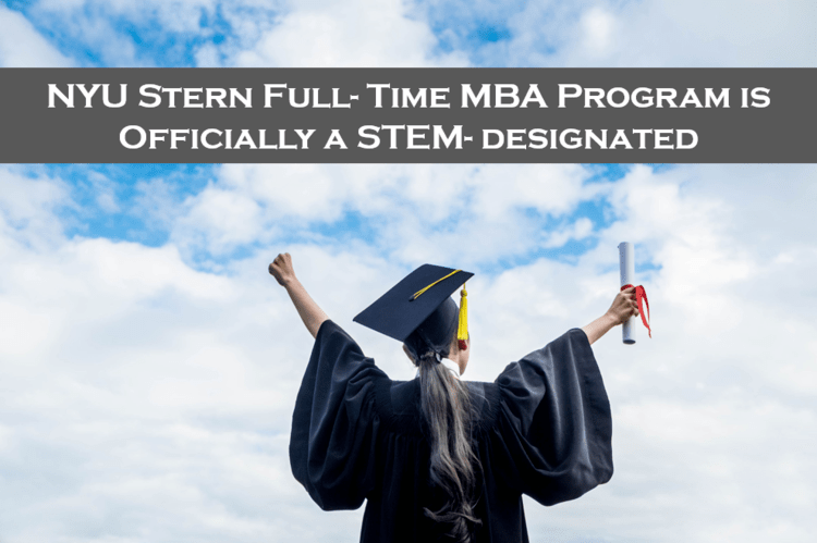 NYU Stern Full-Time MBA Receives STEM Designation