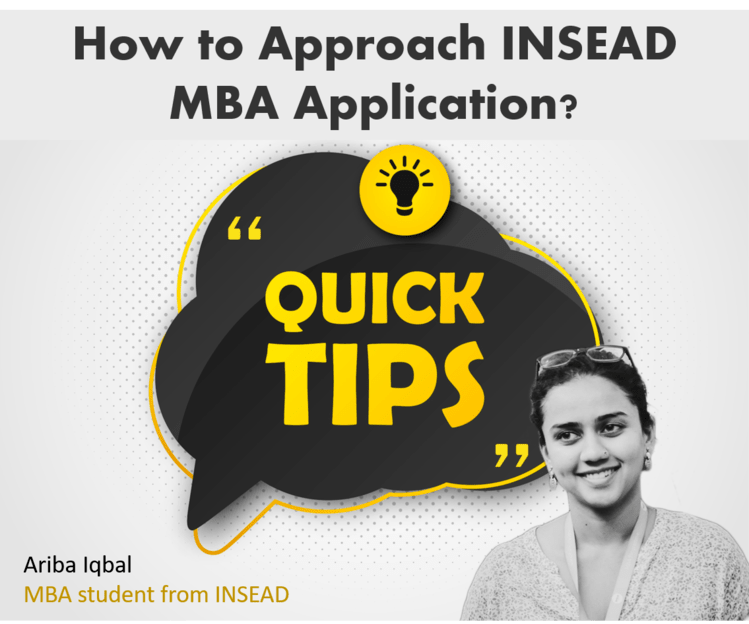 How to approach the INSEAD MBA Application?