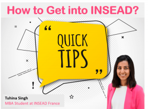 how to get into INSEAD