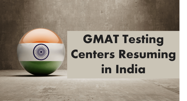 GMAT Test Centers offering appointments in India from October to December 2020