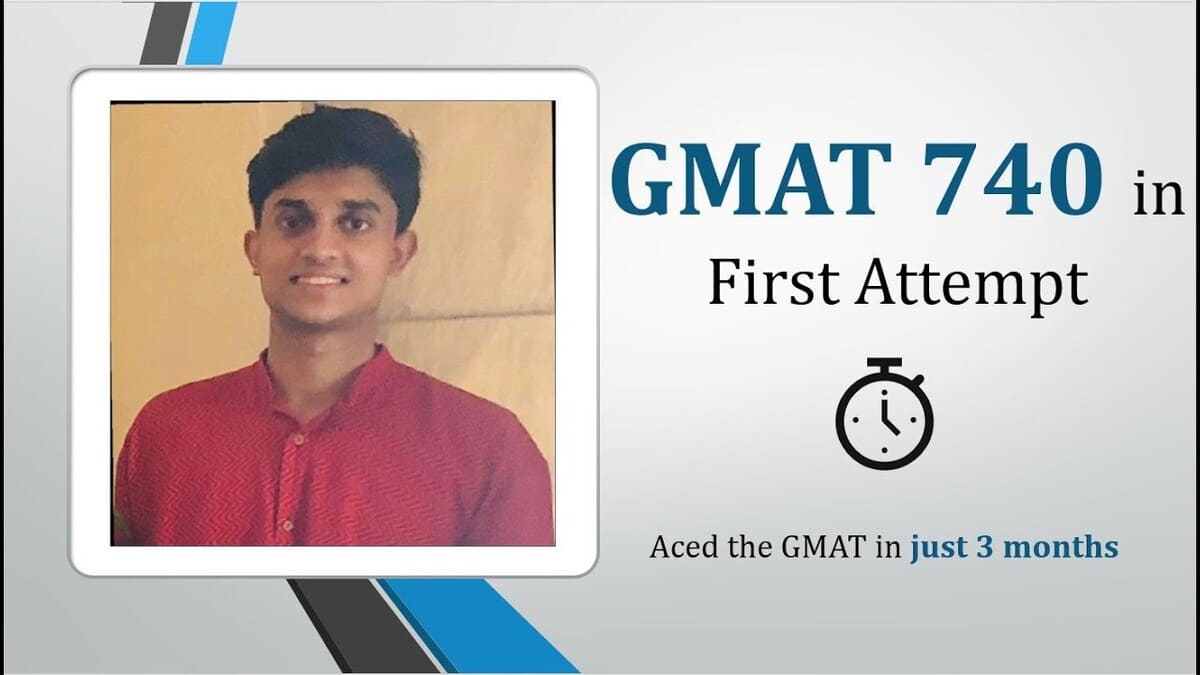 GMAT 740 on the first attempt | e-GMAT Review