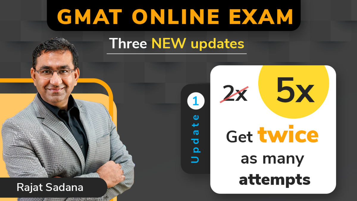 GMAT Online Exam Latest update