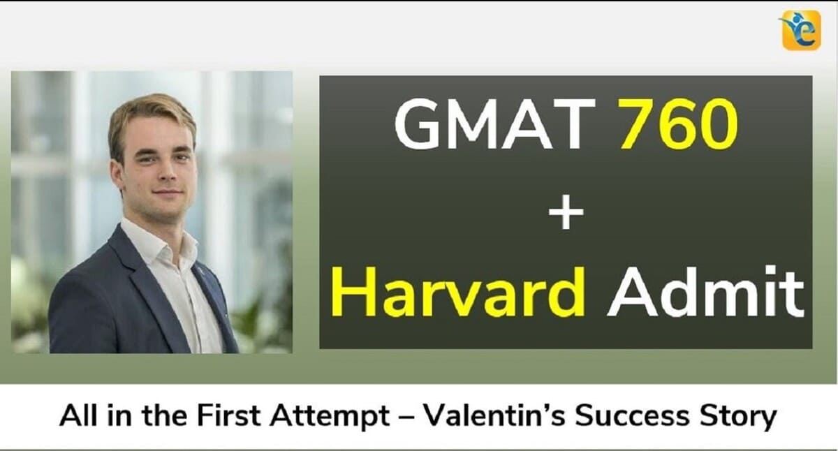 GMAT 760 powers Harvard MBA Admit | e-GMAT reviews