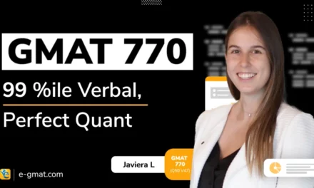 Javiera’s Journey from GMAT 640 to 770(Q50, V47) | How to get a high GMAT score despite a hectic 12-hour workday?