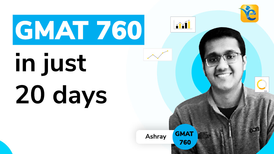 GMAT 760 in 20 days – Ashray’s Success Story | e-GMAT Reviews