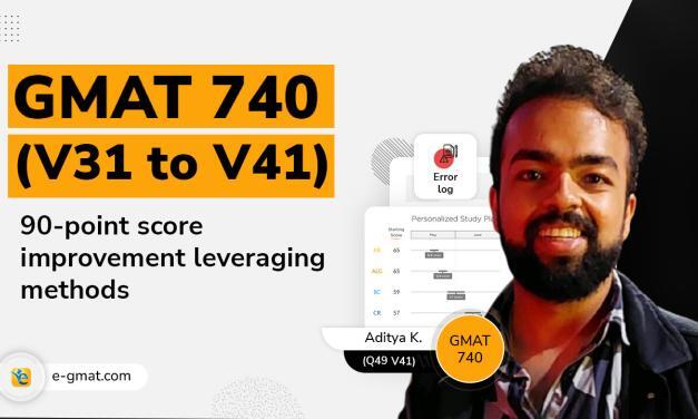 GMAT 740 | V31 to V41 | Business analyst’s strategies to ace GMAT