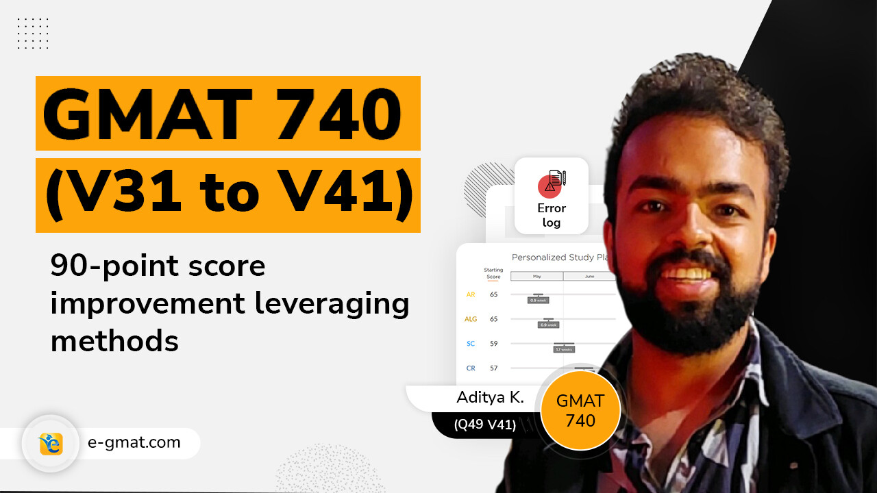 GMAT 740 | V31 to V41 | Business analyst's strategies to ace GMAT