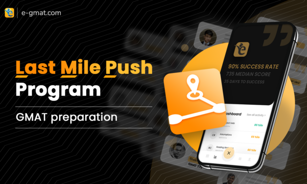 e-GMAT’s Last Mile Push Program: Personalized Preparation for Top GMAT Scores