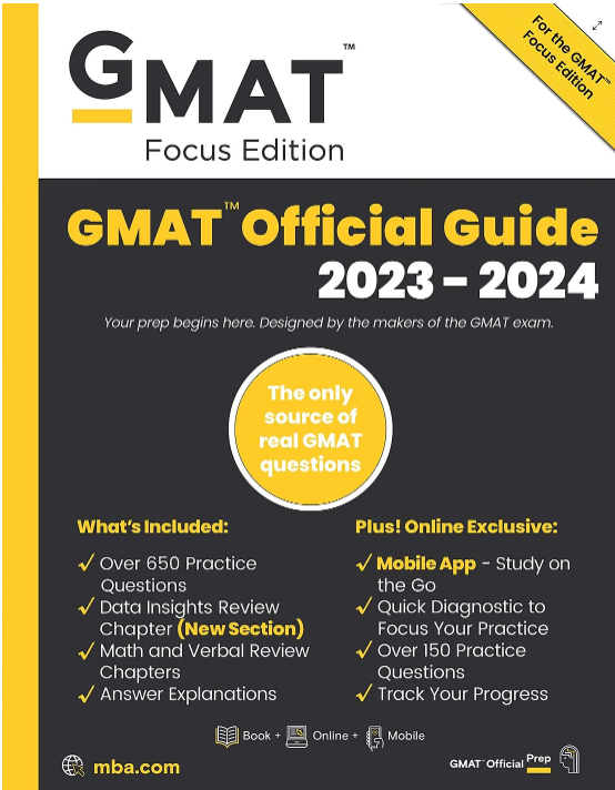 GMAT Focus Official Guide 2023- 2024