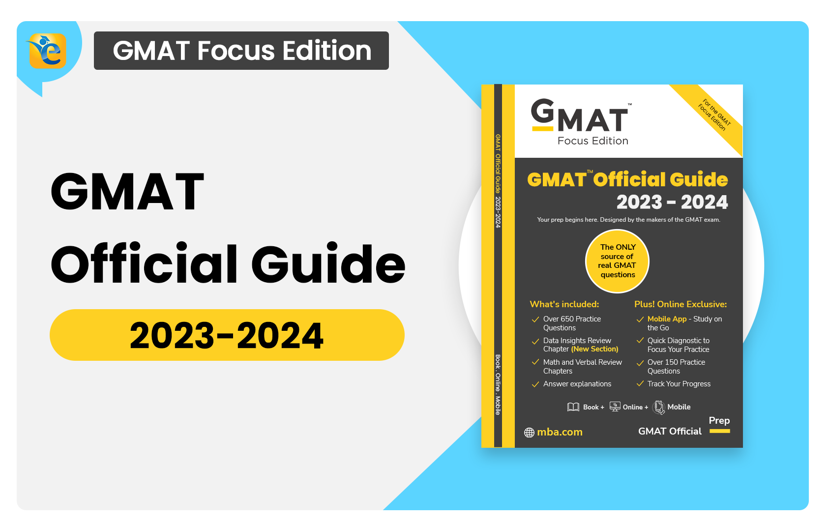 GMAT Official Guide 2023-2024 , Focus Edition - What's New?