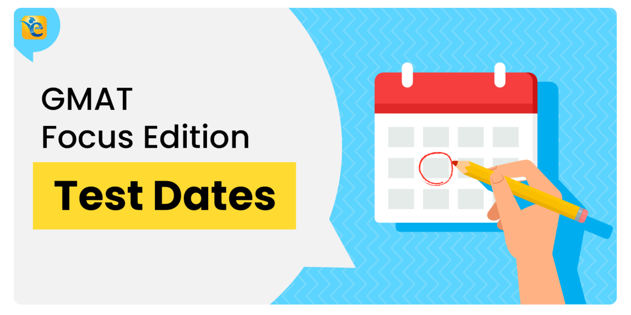 The GMAT Focus Edition : Test Dates and Changes 2024