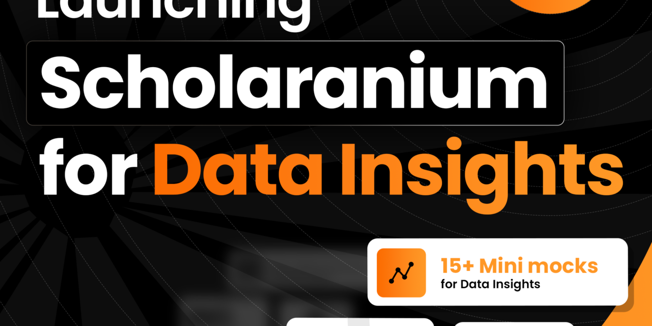 Launching Scholaranium for Data Insights ||  e-GMAT