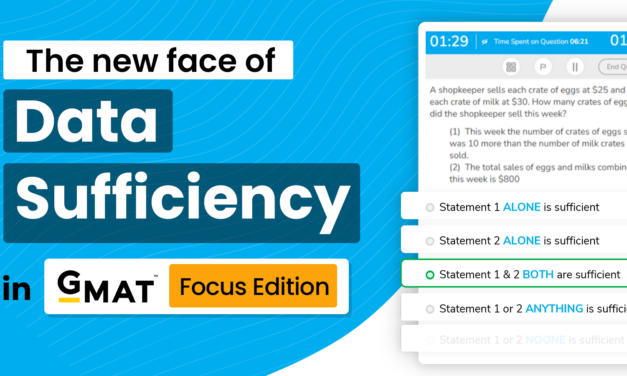 The New Face of Data Sufficiency Questions in GMAT Focus : Beyond Numbers