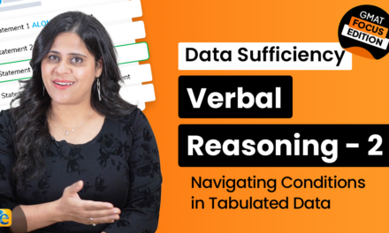 DS Verbal Reasoning 2 – Navigating Conditions in Tabulated Data